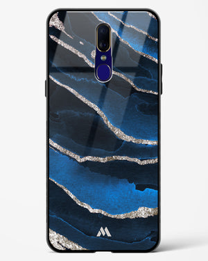 Shimmering Sands Blue Marble Glass Case Phone Cover (Oppo)