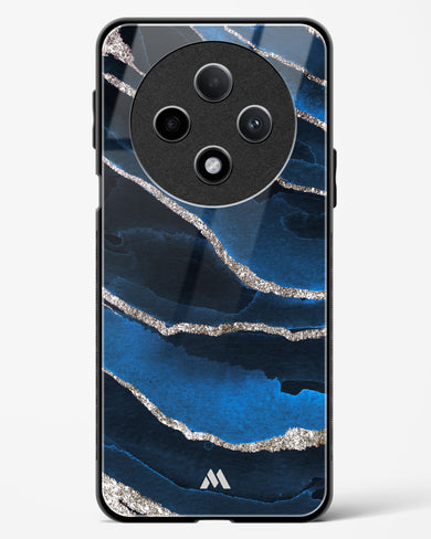 Shimmering Sands Blue Marble Glass Case Phone Cover (Oppo)