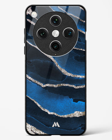 Shimmering Sands Blue Marble Glass Case Phone Cover (Oppo)