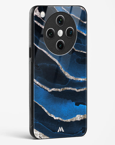 Shimmering Sands Blue Marble Glass Case Phone Cover (Oppo)