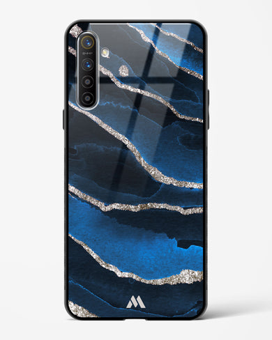 Shimmering Sands Blue Marble Glass Case Phone Cover (Oppo)