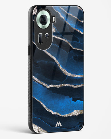 Shimmering Sands Blue Marble Glass Case Phone Cover (Oppo)