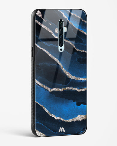 Shimmering Sands Blue Marble Glass Case Phone Cover (Oppo)