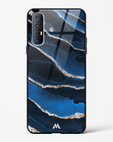 Shimmering Sands Blue Marble Glass Case Phone Cover (Oppo)