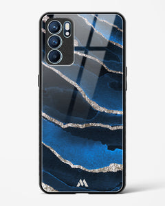 Shimmering Sands Blue Marble Glass Case Phone Cover (Oppo)