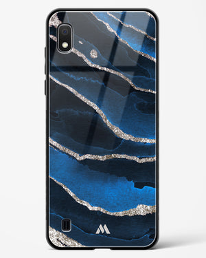 Shimmering Sands Blue Marble Glass Case Phone Cover (Samsung)