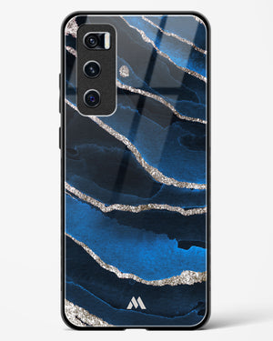 Shimmering Sands Blue Marble Glass Case Phone Cover (Vivo)