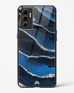 Shimmering Sands Blue Marble Glass Case Phone Cover (Vivo)