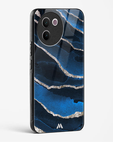 Shimmering Sands Blue Marble Glass Case Phone Cover (Vivo)