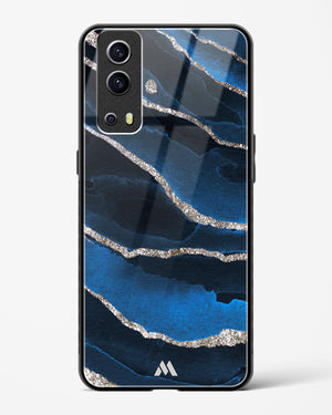 Shimmering Sands Blue Marble Glass Case Phone Cover (Vivo)