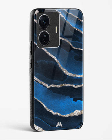Shimmering Sands Blue Marble Glass Case Phone Cover (Vivo)