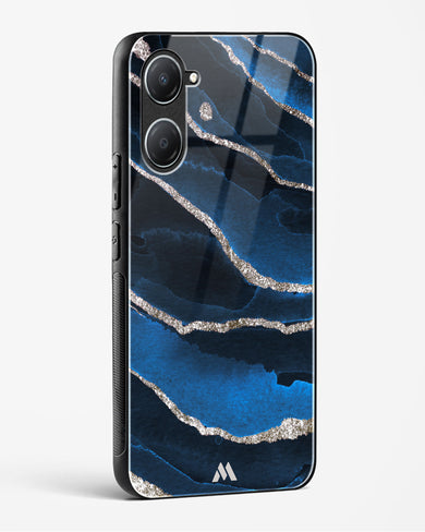 Shimmering Sands Blue Marble Glass Case Phone Cover (Vivo)