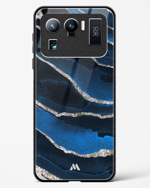 Shimmering Sands Blue Marble Glass Case Phone Cover-(Xiaomi)