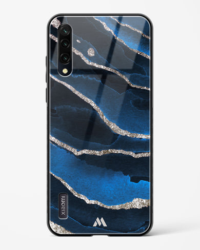 Shimmering Sands Blue Marble Glass Case Phone Cover-(Xiaomi)