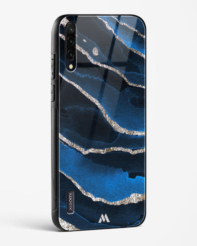 Shimmering Sands Blue Marble Glass Case Phone Cover-(Xiaomi)