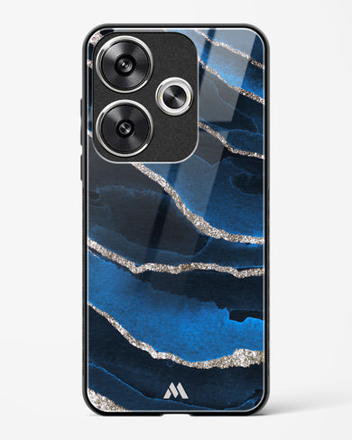 Shimmering Sands Blue Marble Glass Case Phone Cover-(Xiaomi)