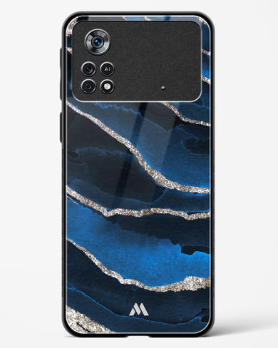 Shimmering Sands Blue Marble Glass Case Phone Cover-(Xiaomi)