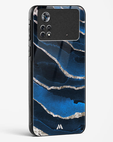 Shimmering Sands Blue Marble Glass Case Phone Cover-(Xiaomi)