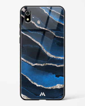 Shimmering Sands Blue Marble Glass Case Phone Cover-(Xiaomi)