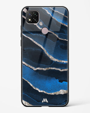 Shimmering Sands Blue Marble Glass Case Phone Cover-(Xiaomi)