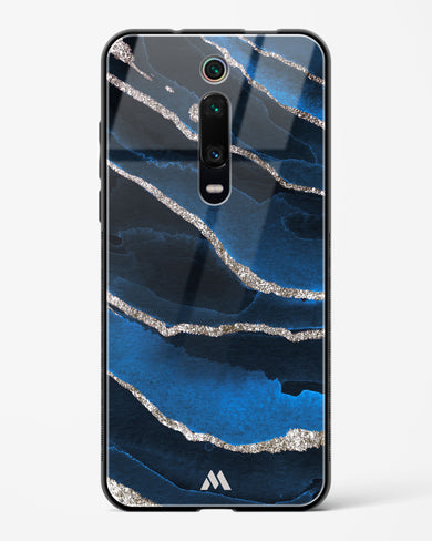 Shimmering Sands Blue Marble Glass Case Phone Cover-(Xiaomi)