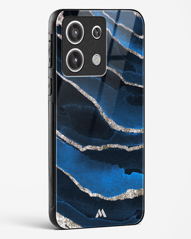 Shimmering Sands Blue Marble Glass Case Phone Cover-(Xiaomi)