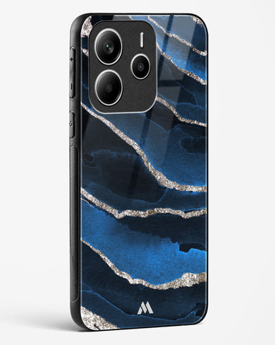 Shimmering Sands Blue Marble Glass Case Phone Cover (Xiaomi)