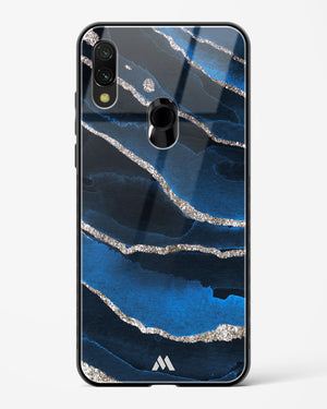 Shimmering Sands Blue Marble Glass Case Phone Cover-(Xiaomi)