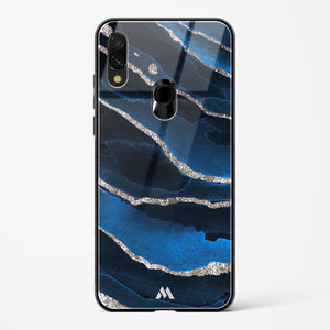 Shimmering Sands Blue Marble Glass Case Phone Cover-(Xiaomi)