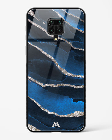 Shimmering Sands Blue Marble Glass Case Phone Cover-(Xiaomi)