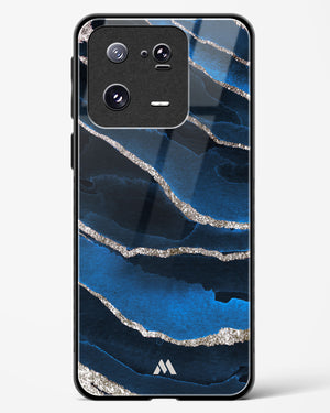 Shimmering Sands Blue Marble Glass Case Phone Cover-(Xiaomi)