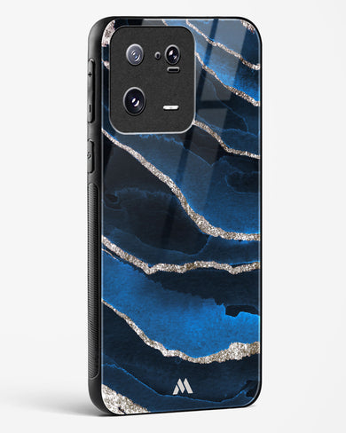 Shimmering Sands Blue Marble Glass Case Phone Cover-(Xiaomi)