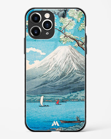 Mount Fuji from Lake Yamanaka [Hiroaki Takahashi] Glass Case Phone Cover (Apple)