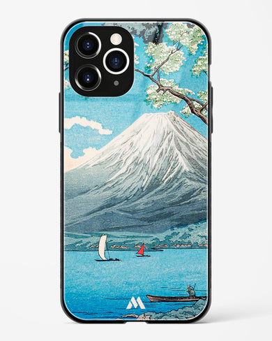 Mount Fuji from Lake Yamanaka [Hiroaki Takahashi] Glass Case Phone Cover (Apple)