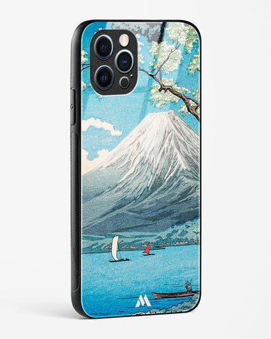 Mount Fuji from Lake Yamanaka [Hiroaki Takahashi] Glass Case Phone Cover (Apple)