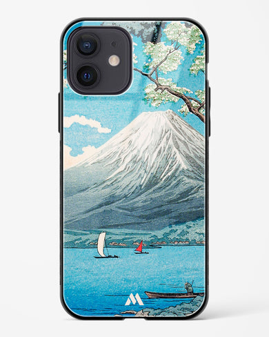 Mount Fuji from Lake Yamanaka [Hiroaki Takahashi] Glass Case Phone Cover (Apple)