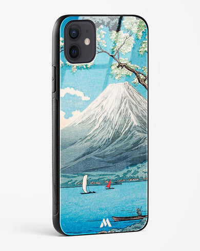 Mount Fuji from Lake Yamanaka [Hiroaki Takahashi] Glass Case Phone Cover (Apple)