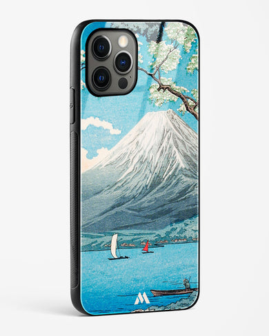 Mount Fuji from Lake Yamanaka [Hiroaki Takahashi] Glass Case Phone Cover (Apple)