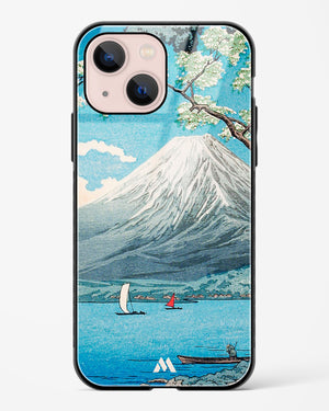 Mount Fuji from Lake Yamanaka [Hiroaki Takahashi] Glass Case Phone Cover (Apple)