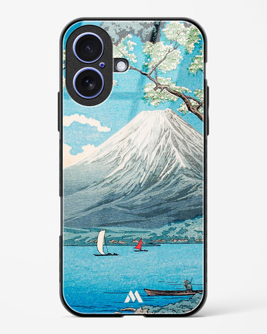 Mount Fuji from Lake Yamanaka [Hiroaki Takahashi] Glass Case Phone Cover (Apple)