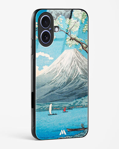 Mount Fuji from Lake Yamanaka [Hiroaki Takahashi] Glass Case Phone Cover (Apple)