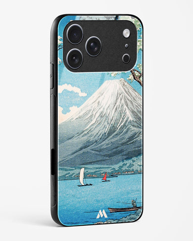 Mount Fuji from Lake Yamanaka [Hiroaki Takahashi] Glass Case Phone Cover (Apple)