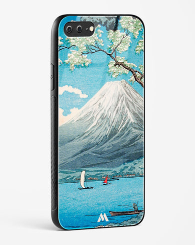 Mount Fuji from Lake Yamanaka [Hiroaki Takahashi] Glass Case Phone Cover (Apple)