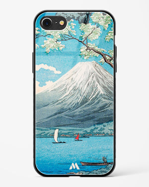 Mount Fuji from Lake Yamanaka [Hiroaki Takahashi] Glass Case Phone Cover (Apple)