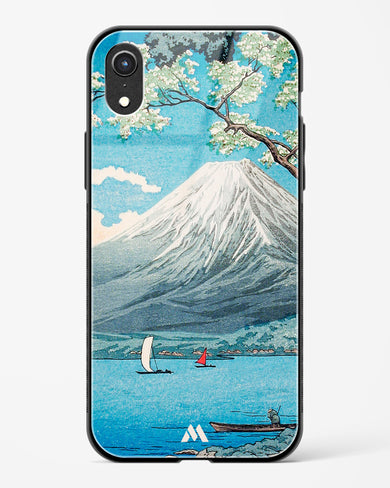 Mount Fuji from Lake Yamanaka [Hiroaki Takahashi] Glass Case Phone Cover (Apple)