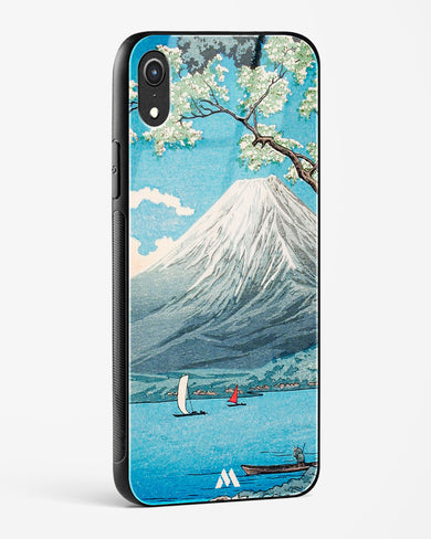 Mount Fuji from Lake Yamanaka [Hiroaki Takahashi] Glass Case Phone Cover (Apple)