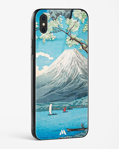 Mount Fuji from Lake Yamanaka [Hiroaki Takahashi] Glass Case Phone Cover (Apple)