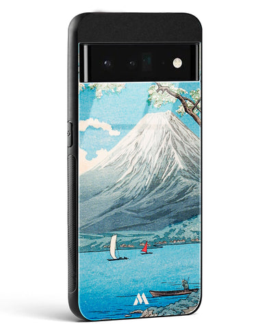 Mount Fuji from Lake Yamanaka [Hiroaki Takahashi] Glass Case Phone Cover (Google)