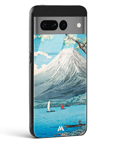 Mount Fuji from Lake Yamanaka [Hiroaki Takahashi] Glass Case Phone Cover (Google)