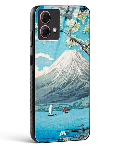 Mount Fuji from Lake Yamanaka [Hiroaki Takahashi] Glass Case Phone Cover (Motorola)